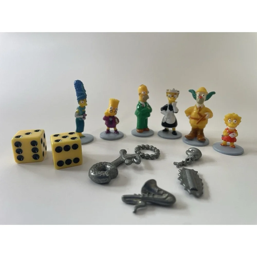 Replacement Pieces The Simpsons CLUE 2002 2nd Edition Board Game Parts - Picture 2 of 6
